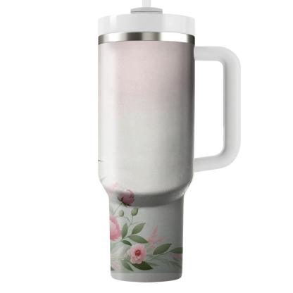 Enchanting Peony Blooms  Tumbler Cups