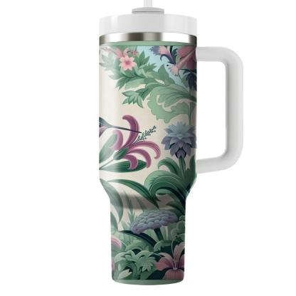 Elegant Hummingbird Garden  Tumblers For Gifts
