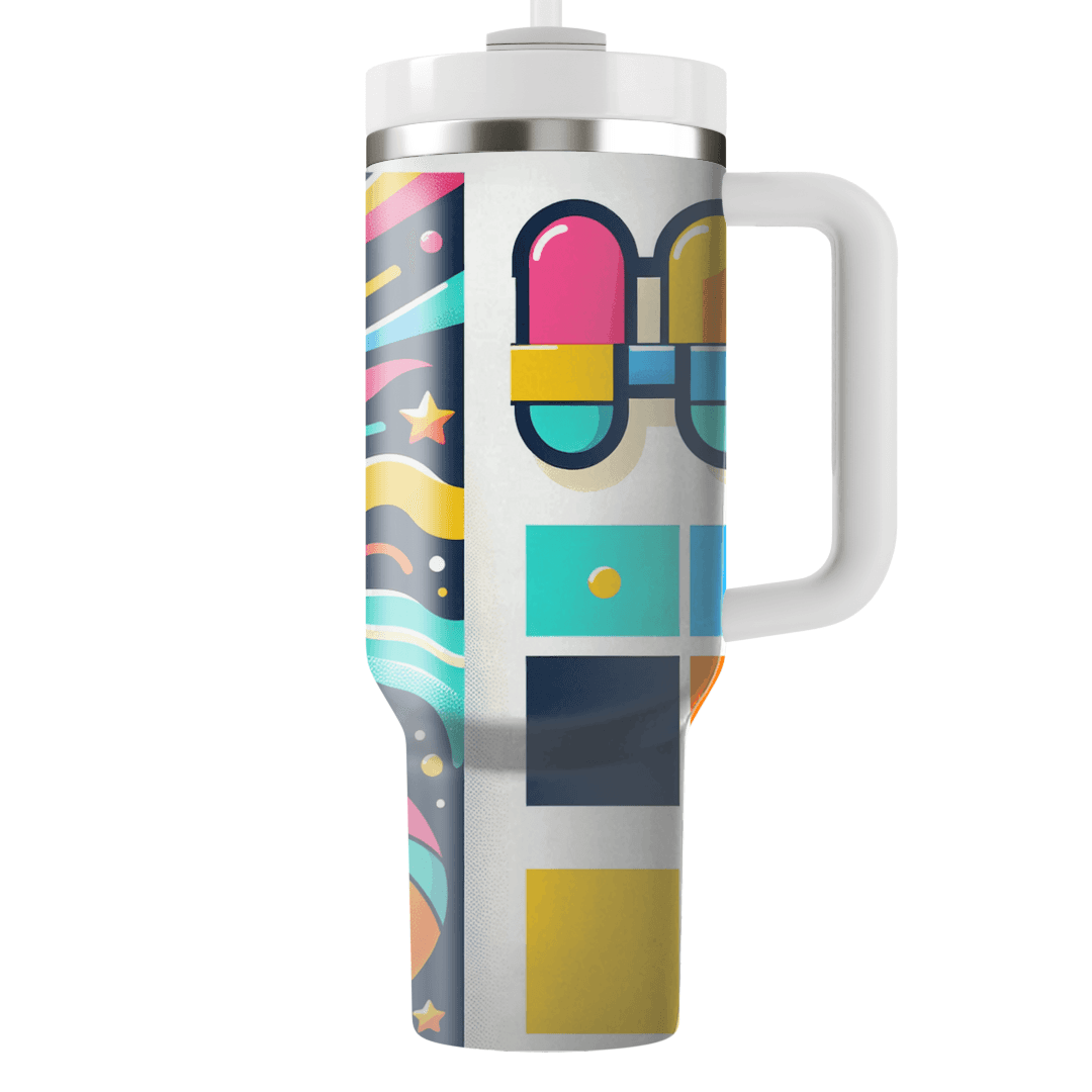 Funky Summer Days  Tumbler Cups