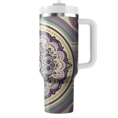 Peaceful Mandala Flow  Insulated Tumblers