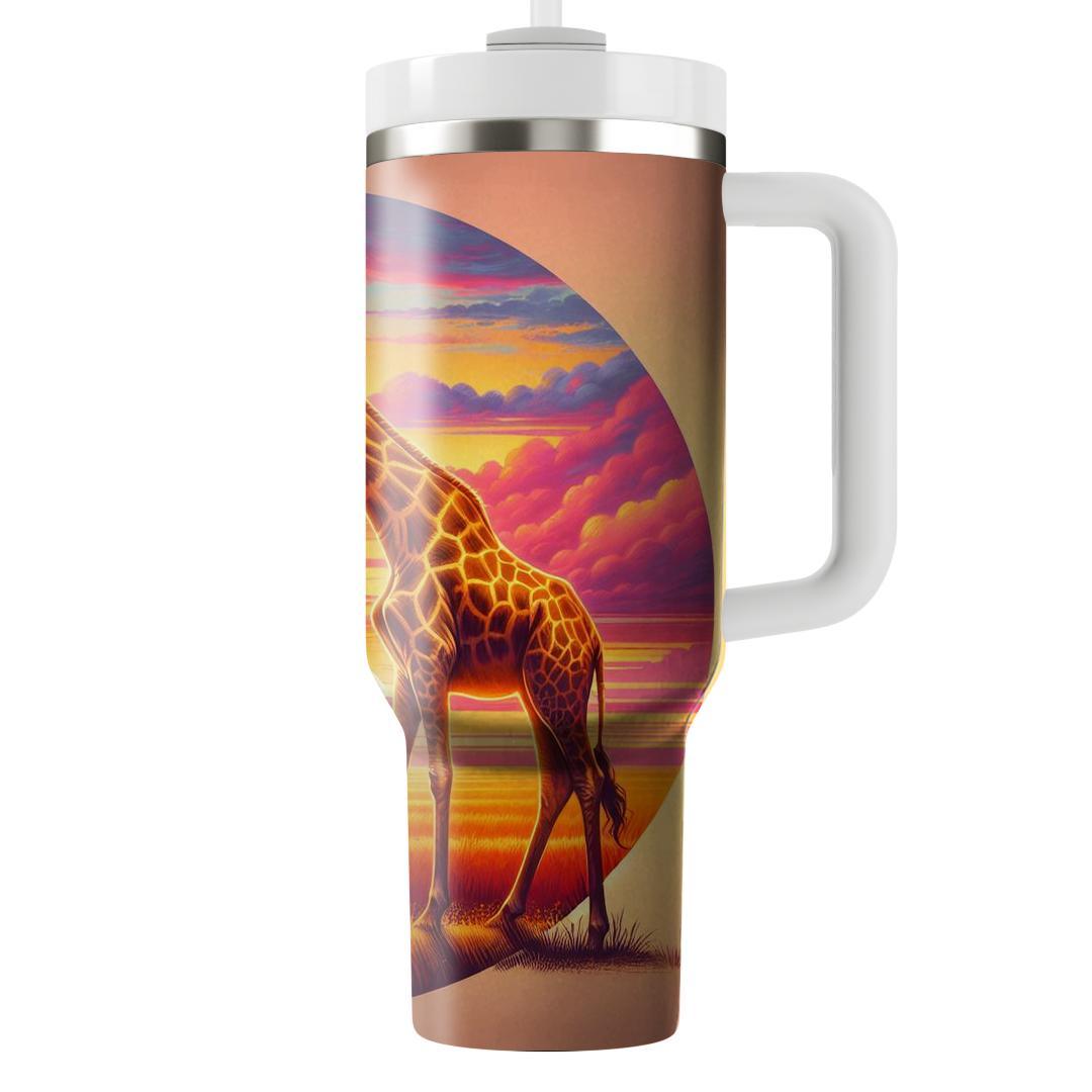 Bold Giraffe Adventure  Travel Tumblers