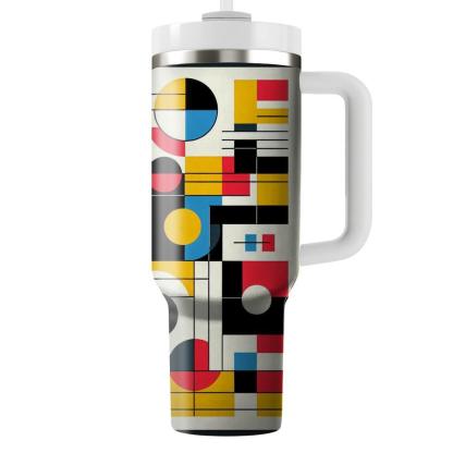 Bauhaus Twist  Travel Tumblers