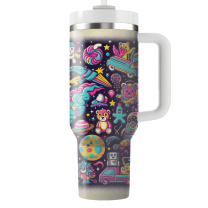 Kooky Creatures Of The 80s Custom Tumblers