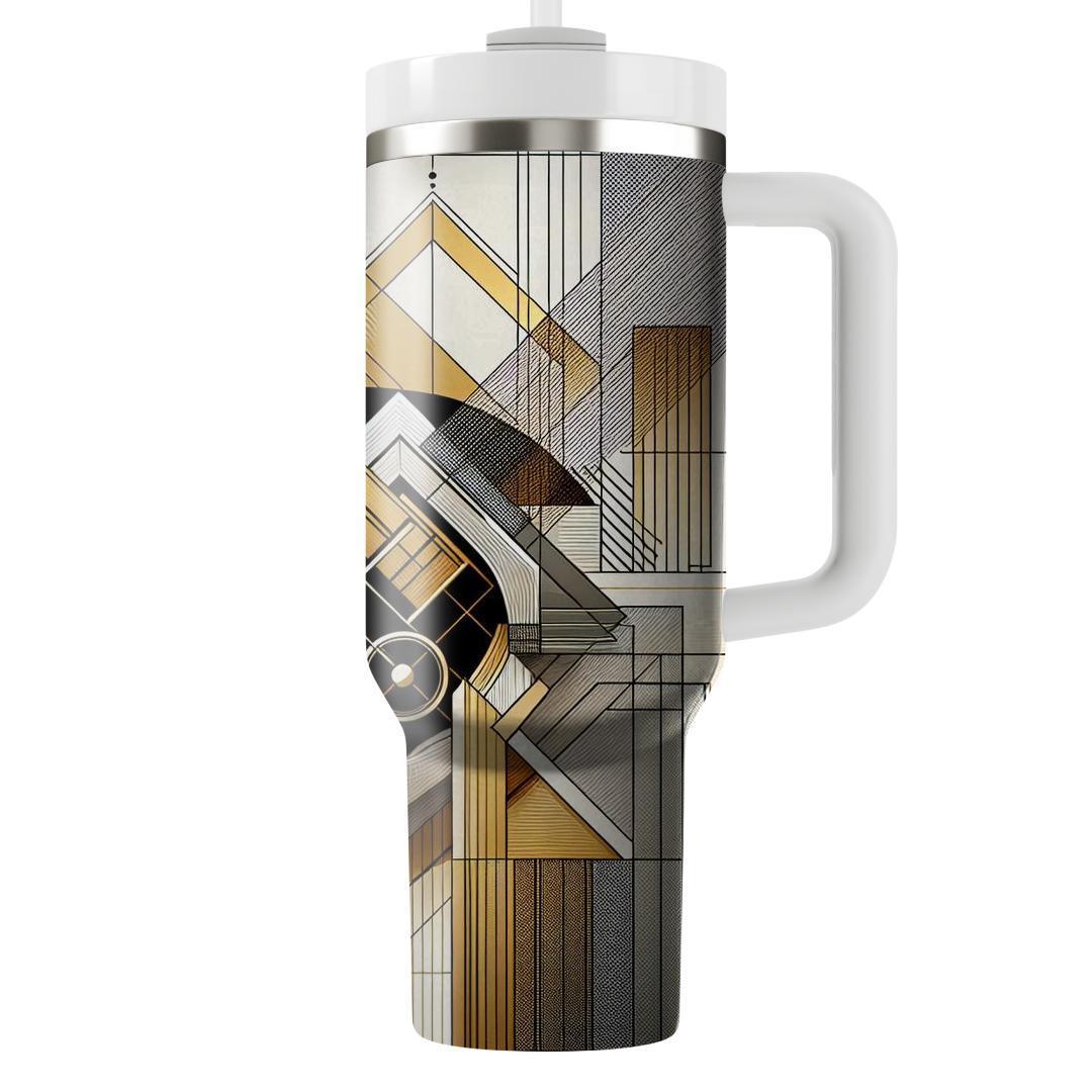 Deco Dreamscape  Travel Tumblers