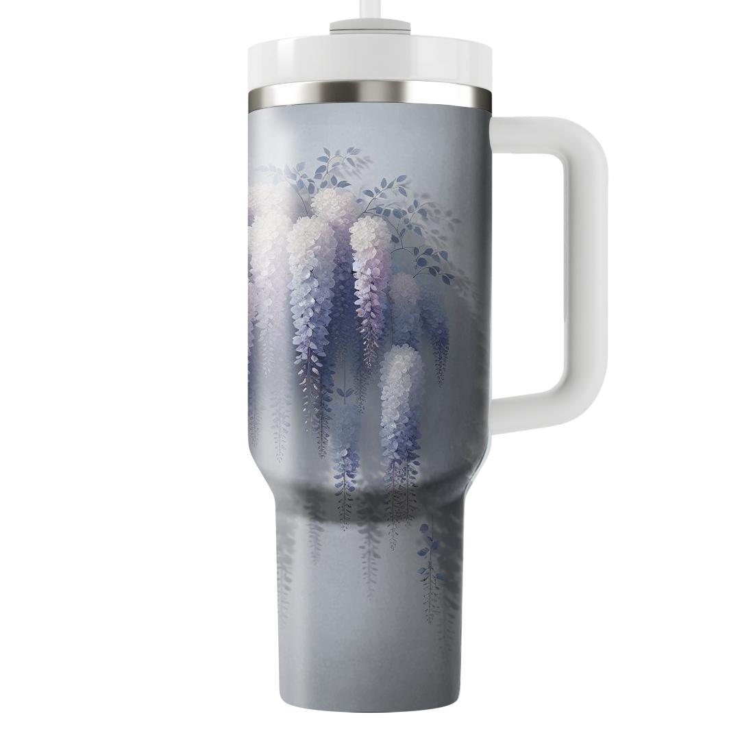 Cascading Wisteria Bliss  Tumbler Cups