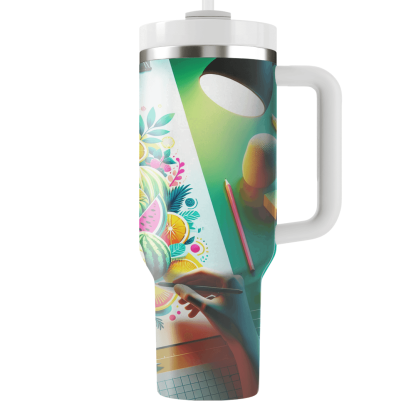 Tropical Fruit Splash  Tumblers For Gifts