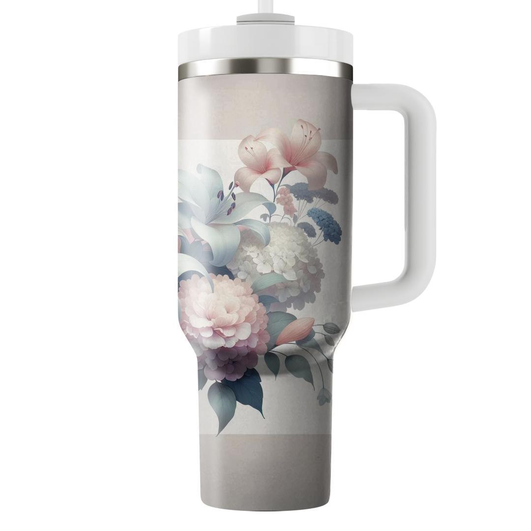 Ethereal Floral Escape  Unique Tumblers