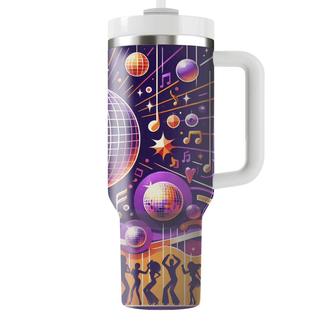 Retro Dance Party  Personalized Tumblers
