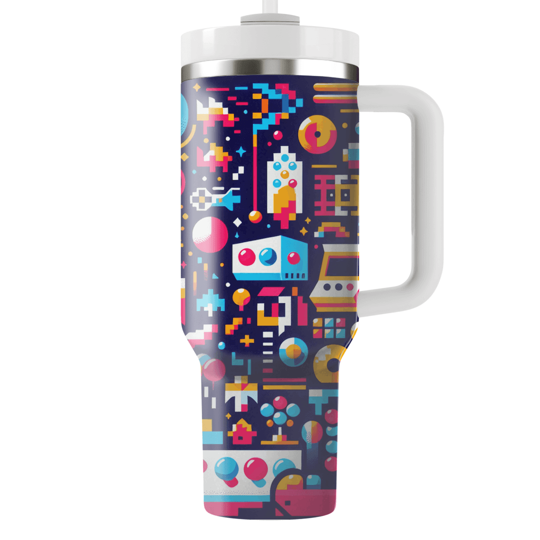 Retro Arcade Colors  Tumblers For Gifts