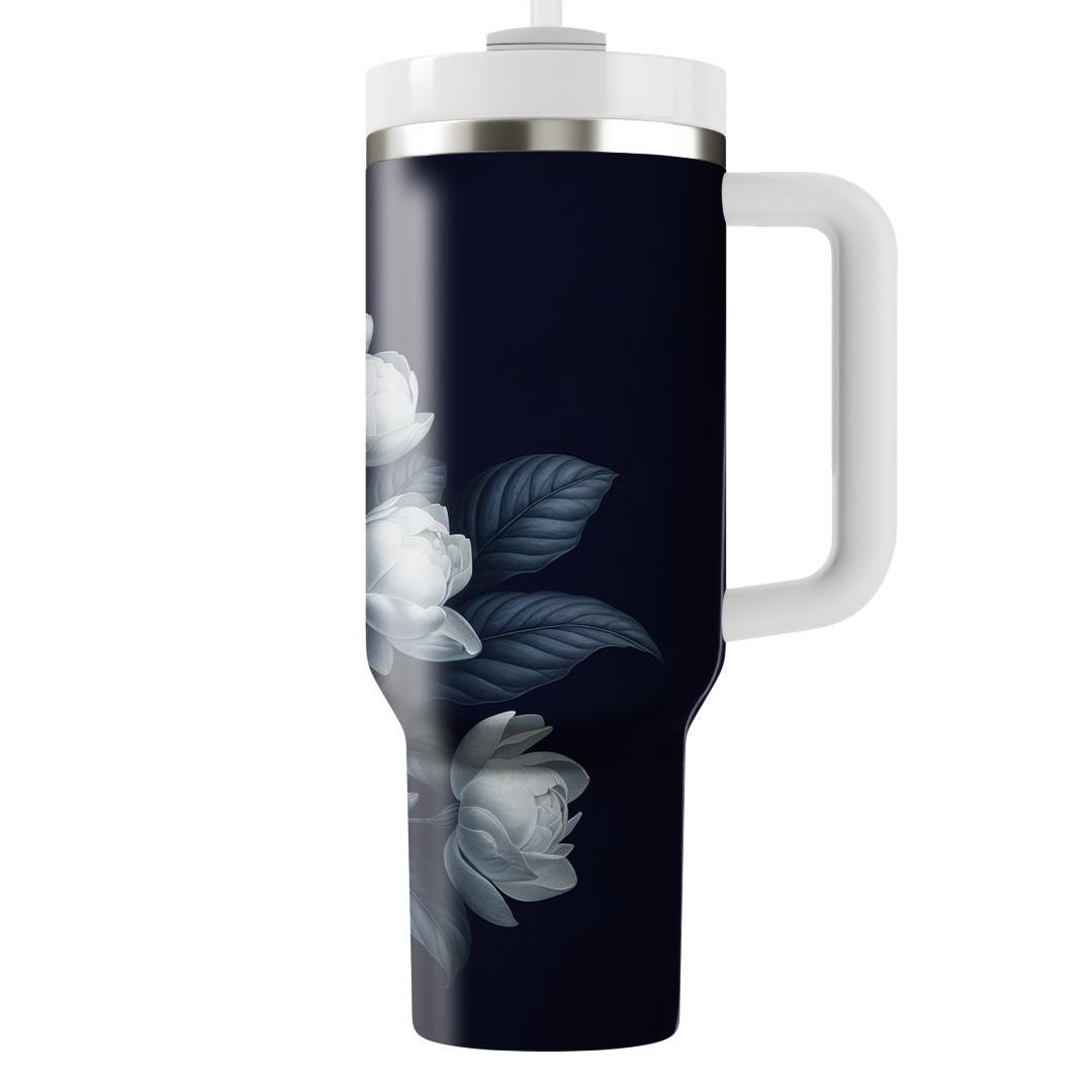 Radiant Gardenia  Unique Tumblers