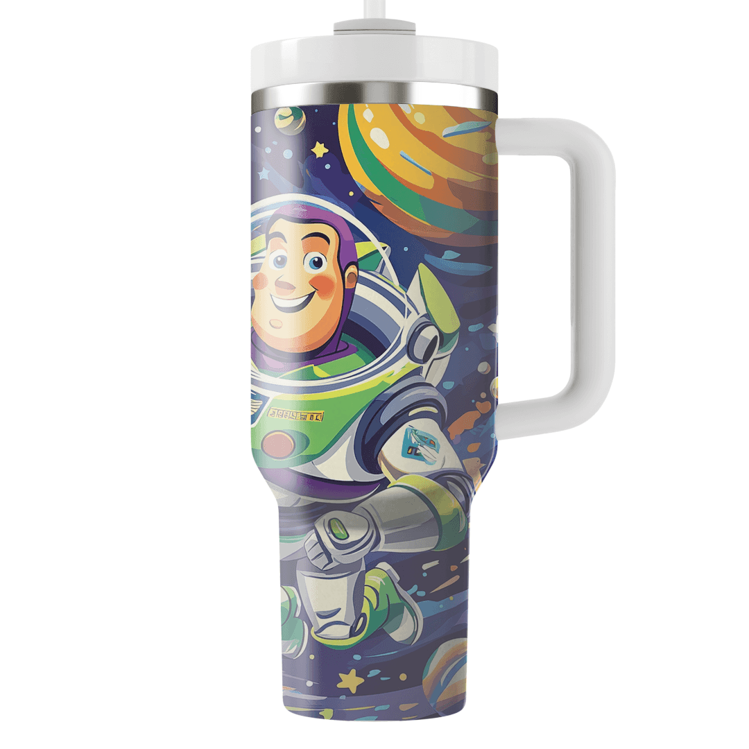 Milo's Space Adventure With Buzz Lightyear Tumblers For Gifts