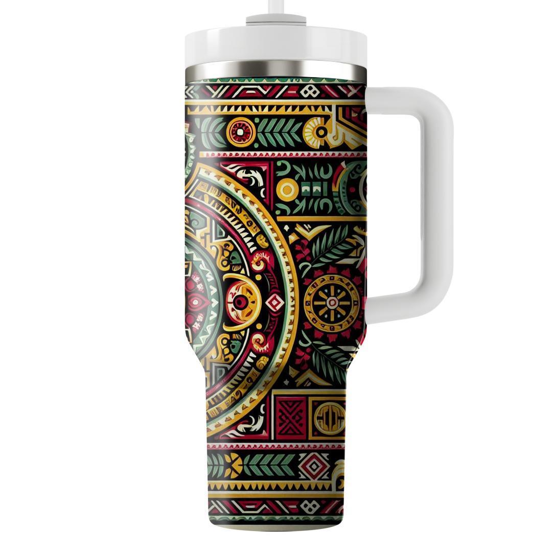 Cultural Echoes - Heritage Month  Tumblers With Lids