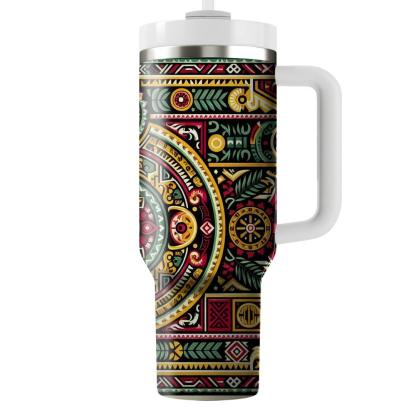 Cultural Echoes - Heritage Month  Tumblers With Lids