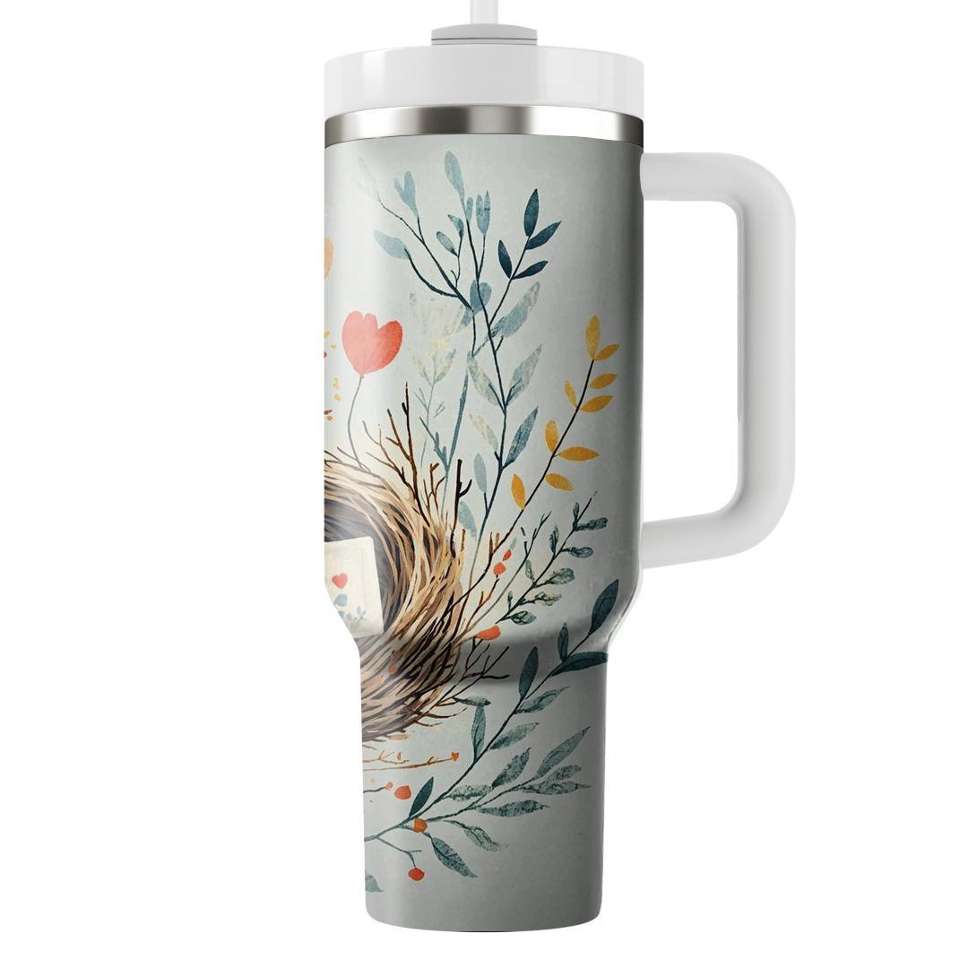 The Nest Of Memories: A Mother’s Safe Haven Insulated Tumblers