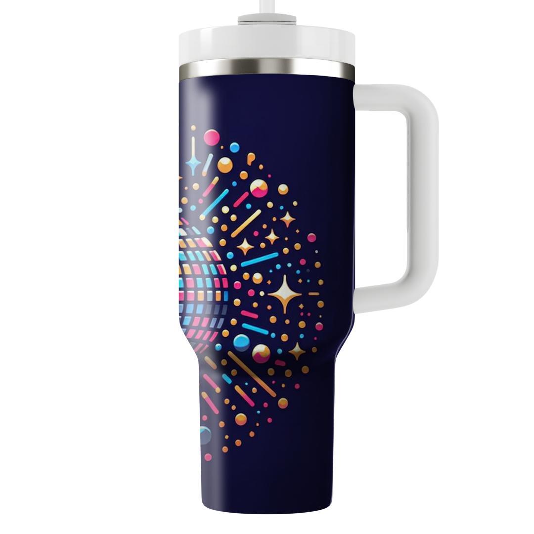 Dynamic Disco Dots  Travel Tumblers