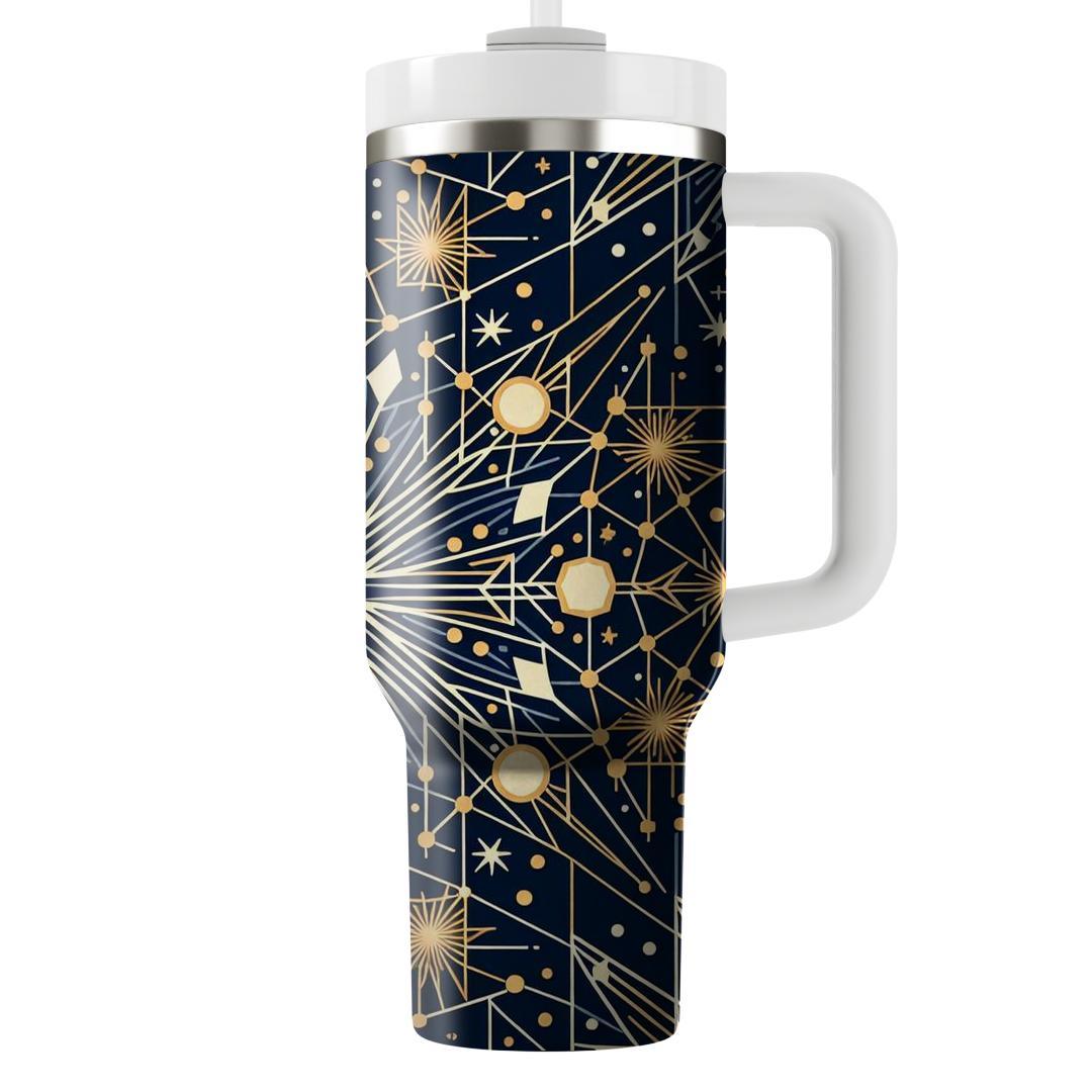 Geometric Star Trail  Tumblers For Gifts