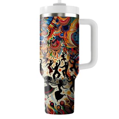 Radiant Rhythms - Dance Festival Of Cultures  Tumblers With Lids