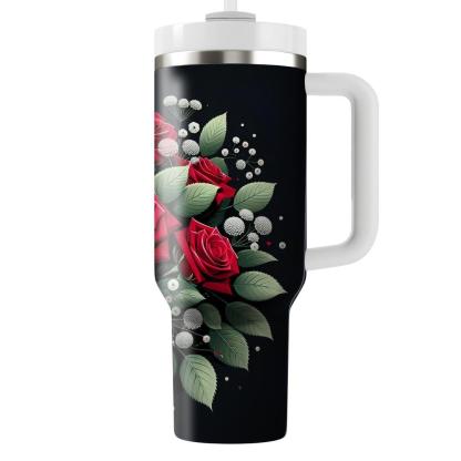 Eternal Rose Romance  Insulated Tumblers