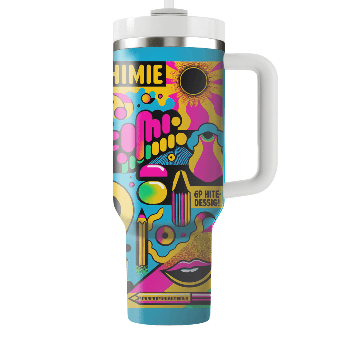 Funky Graphic Tees Travel Tumblers