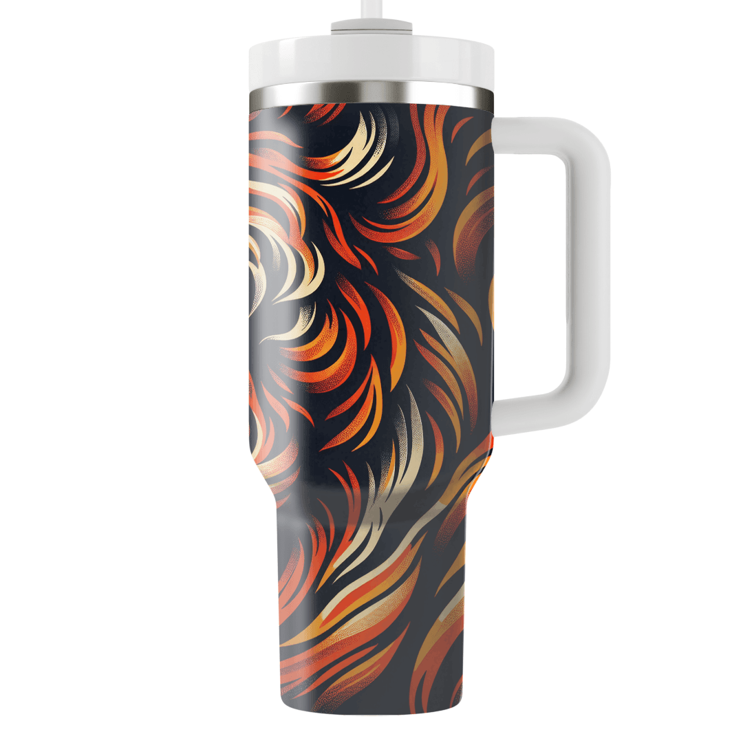 Dramatic Tiger Stripes  Tumblers With Lids