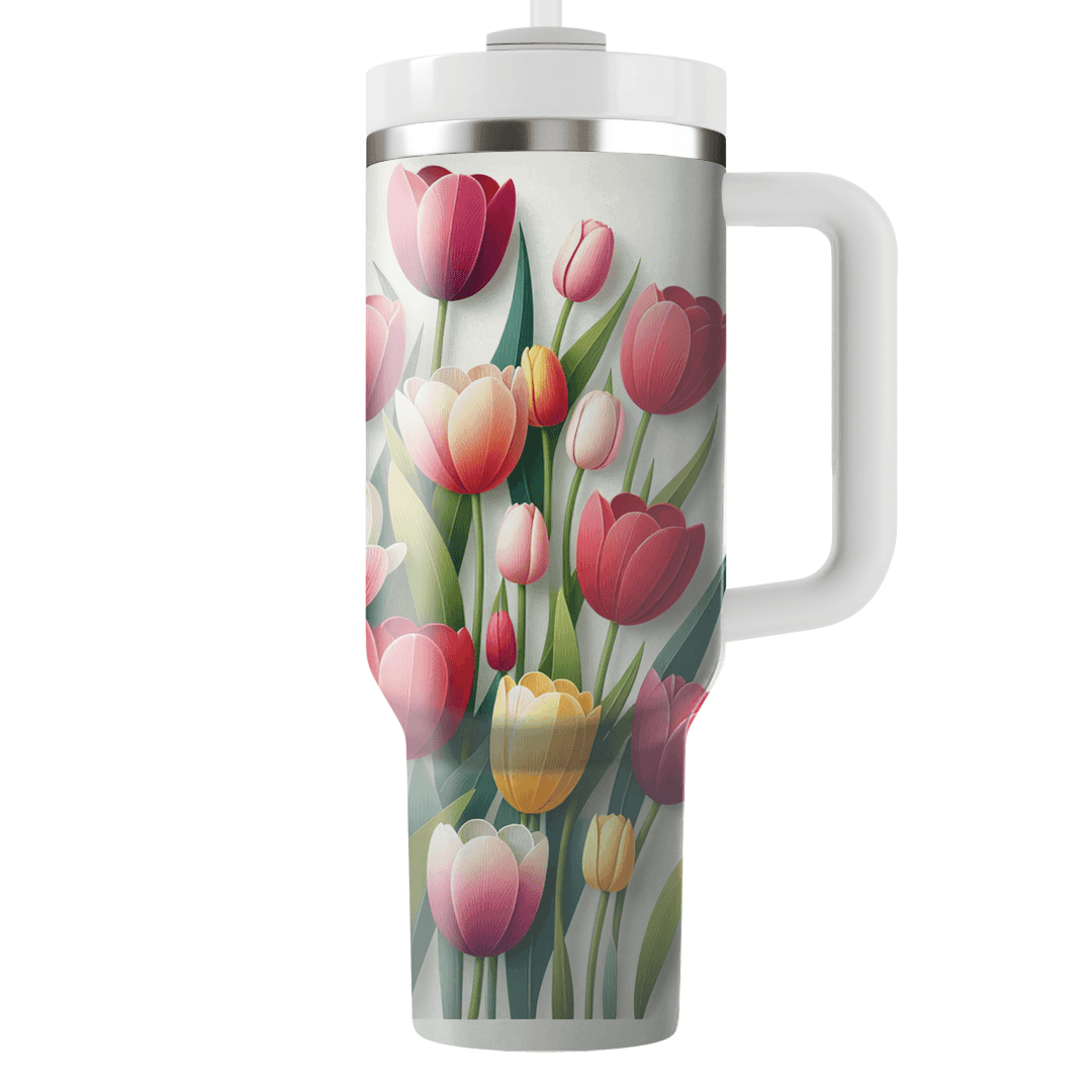 Springtime Tulip Symphony  Insulated Tumblers