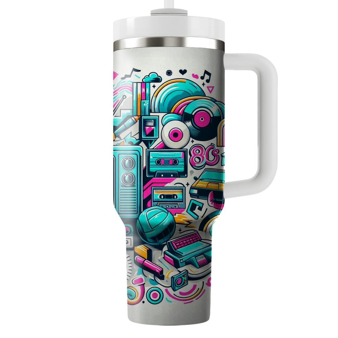 Classic 80s Tv Shows  Personalized Tumblers