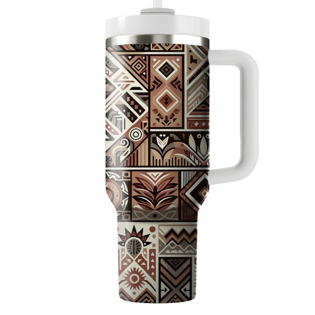 Majestic Tribal Print  Decorative Tumblers