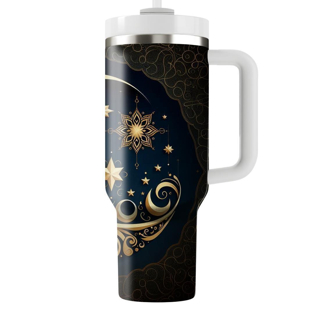 Spiritual Glow - Eid Al-fitr  Tumblers With Lids