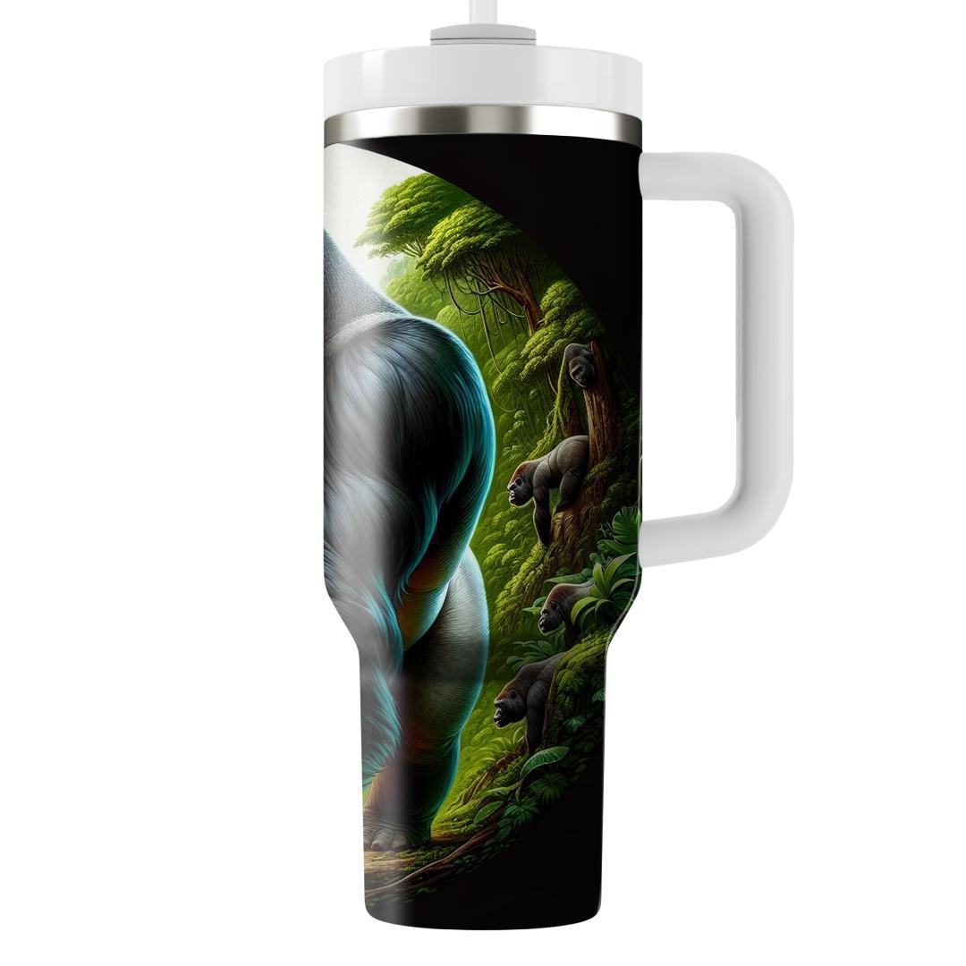 Powerful Gorilla Strength  Tumblers With Lids