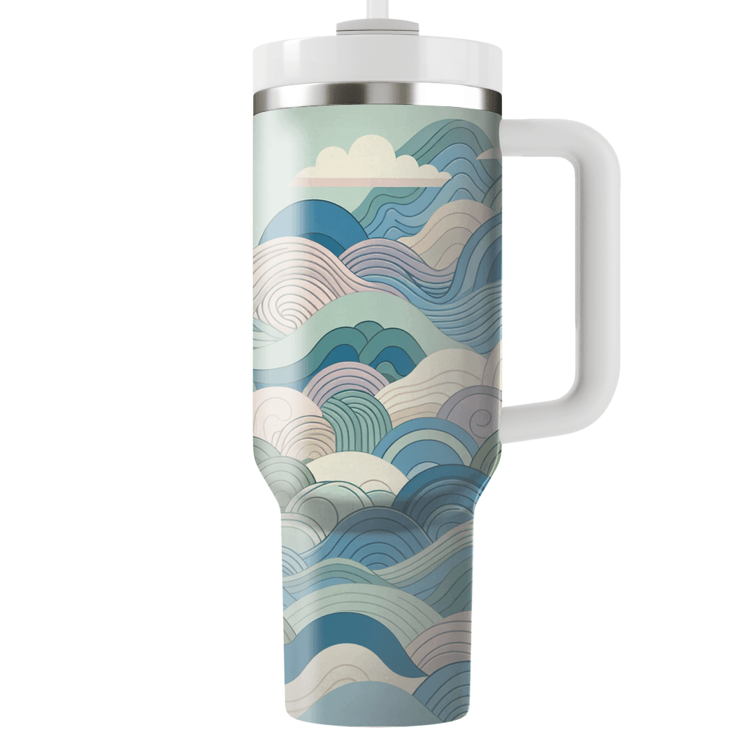 Organic Wave Patterns  Tumbler Cups