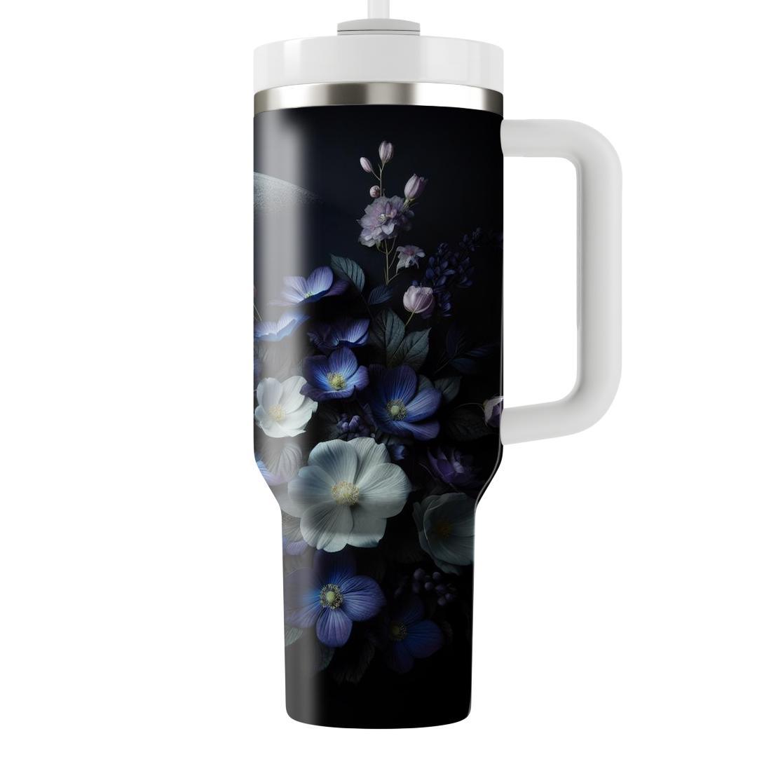 Enchanting Midnight Floral  Tumblers For Gifts