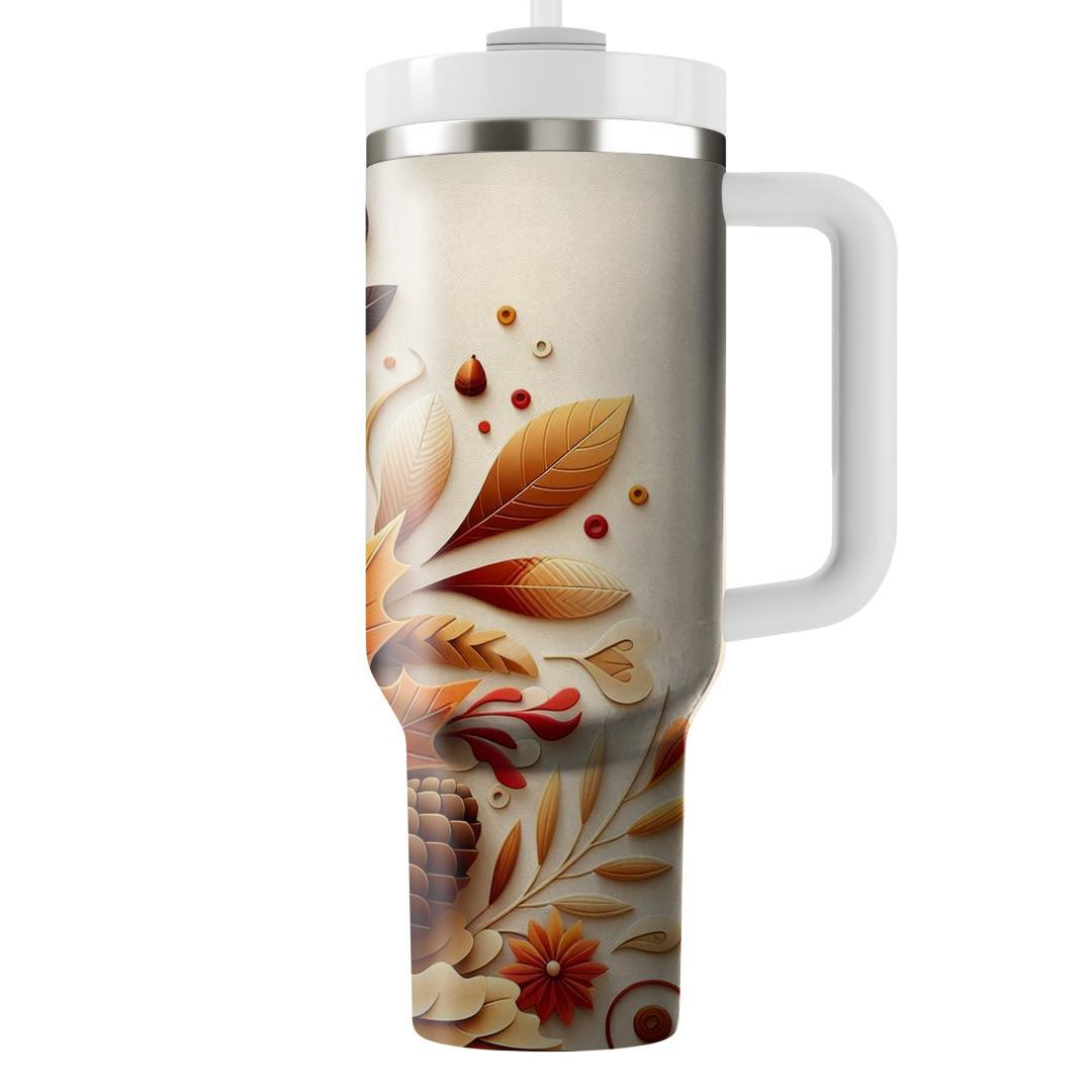 Autumn Forest Treasures  Travel Tumblers