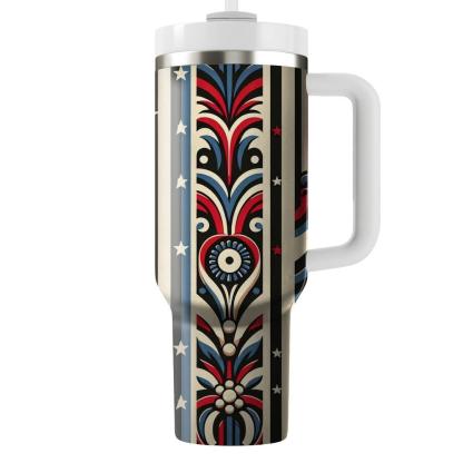 Vintage Circus Stripes  Tumblers For Gifts