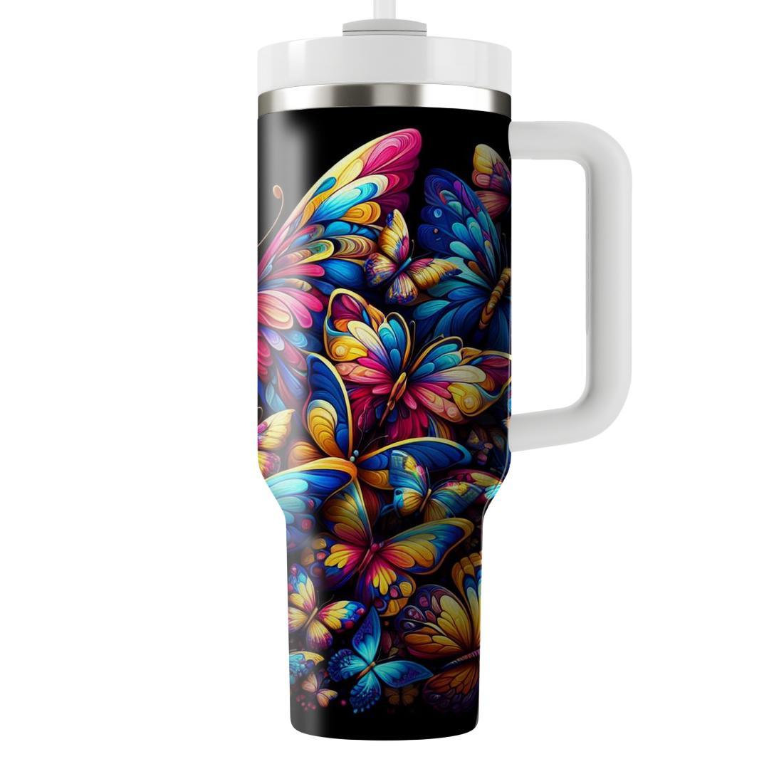 Kaleidoscopic Butterfly  Tumblers For Gifts
