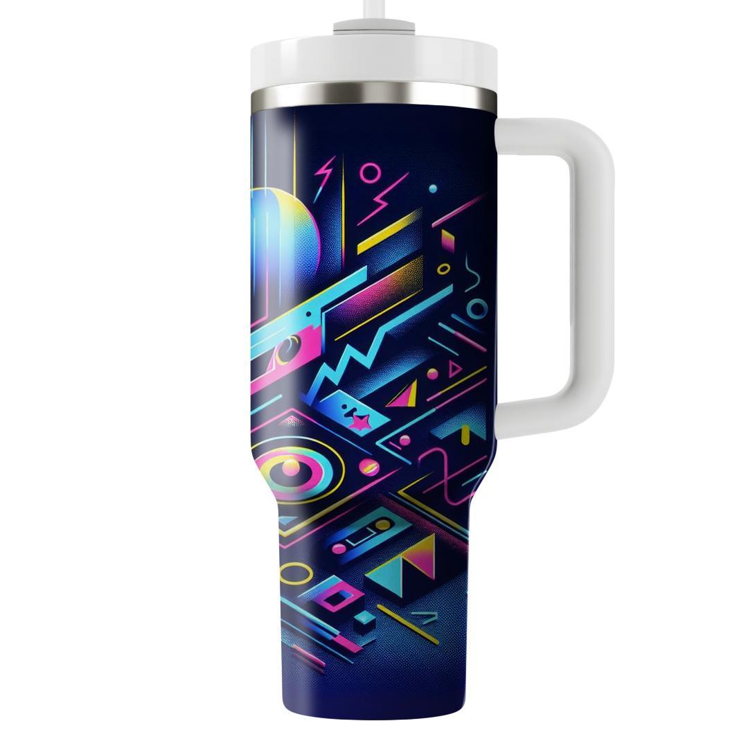 Bright Lights Retro  Decorative Tumblers