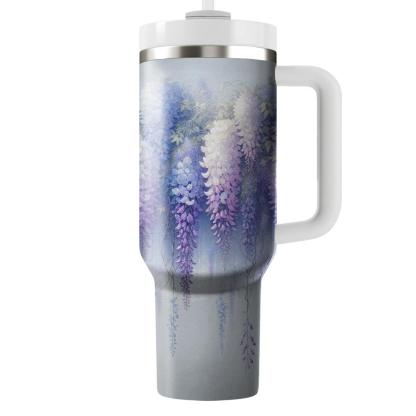 Whimsical Wisteria Wonderland  Tumbler Cups