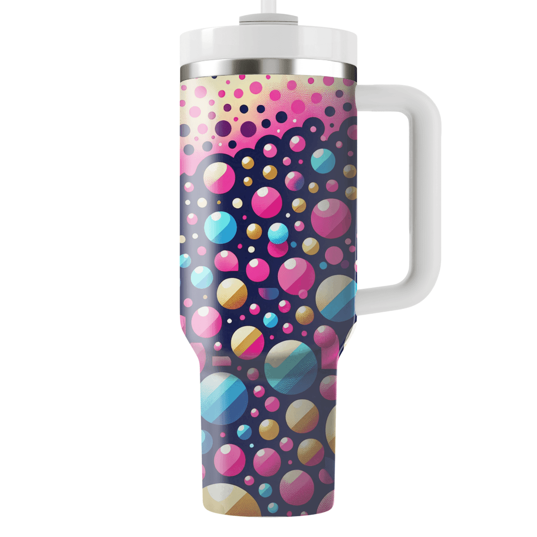 Disco Dot Delight  Decorative Tumblers