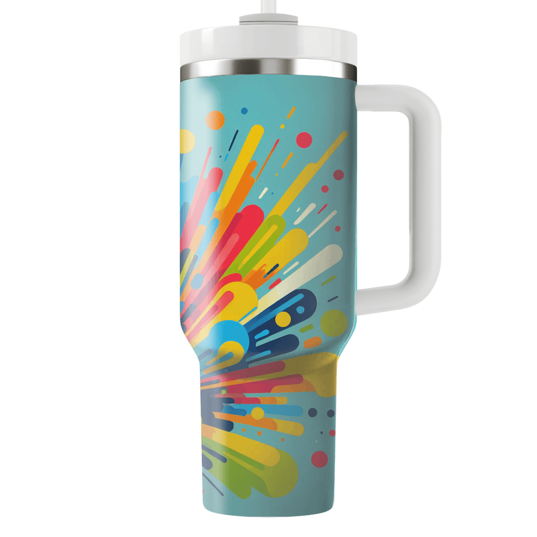 Color Burst  Custom Tumblers