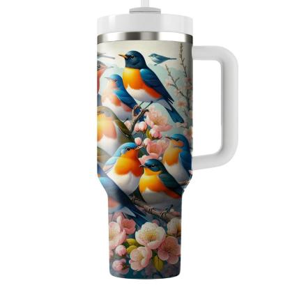 Springtime Songbird  Travel Tumblers