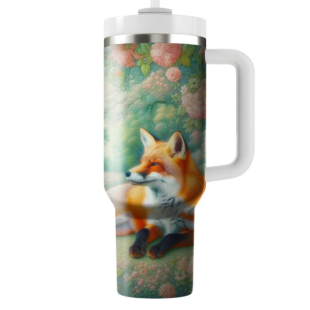 Dreamy Fox Glade  Travel Tumblers