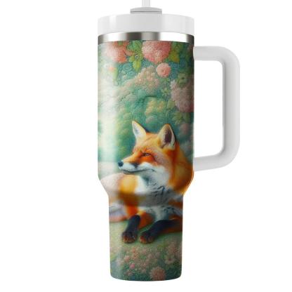 Dreamy Fox Glade  Travel Tumblers