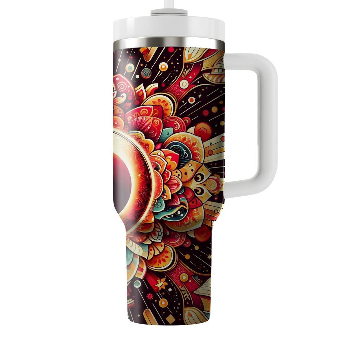 Eclipse Of Colors - Lunar New Year  Tumblers With Lids