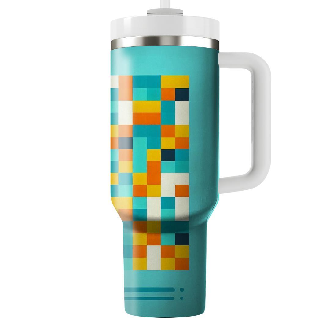Funky Checkered Pattern  Custom Tumblers
