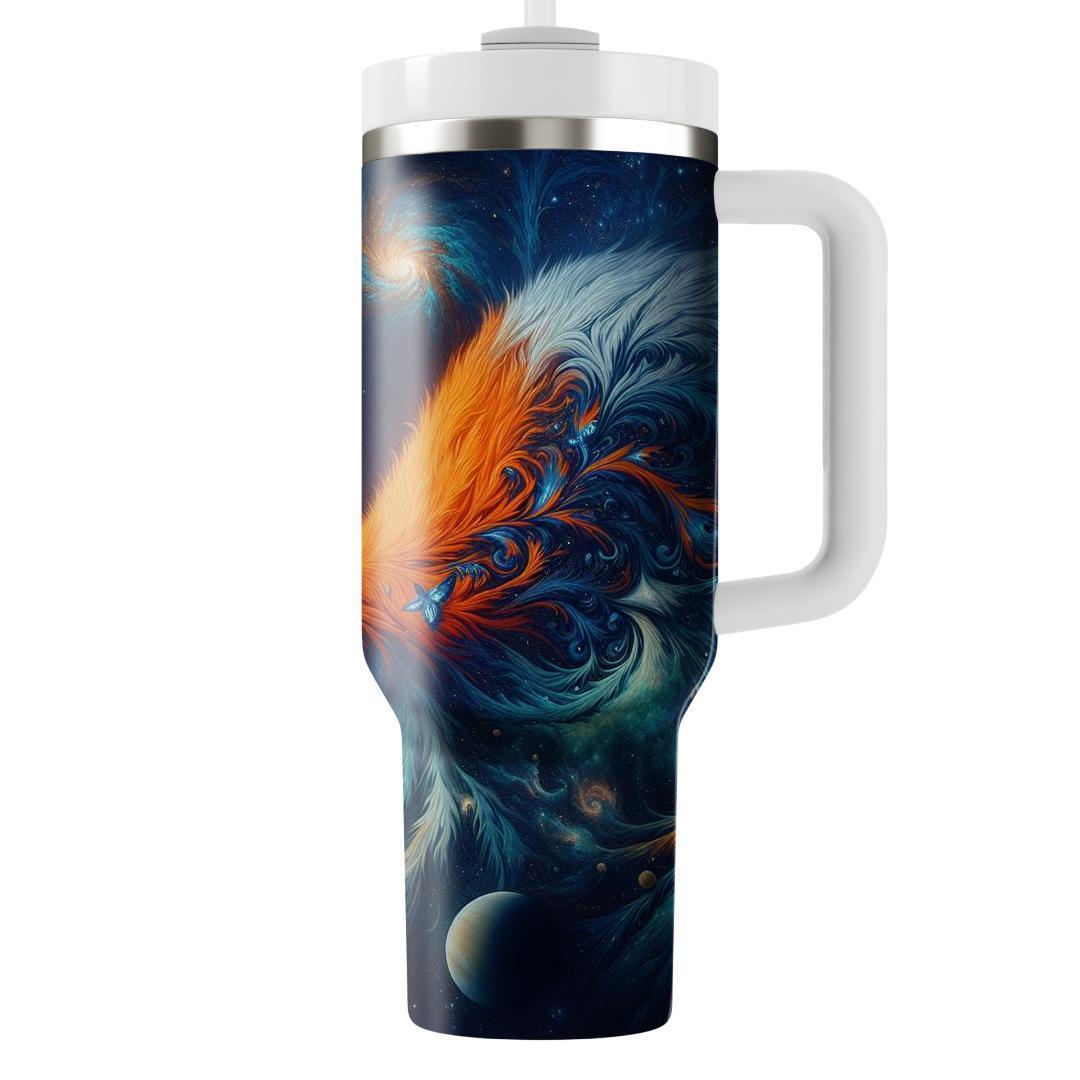 Galactic Fox Dreams  Tumblers With Lids