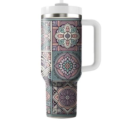 Paisley Pastel Delight  Travel Tumblers