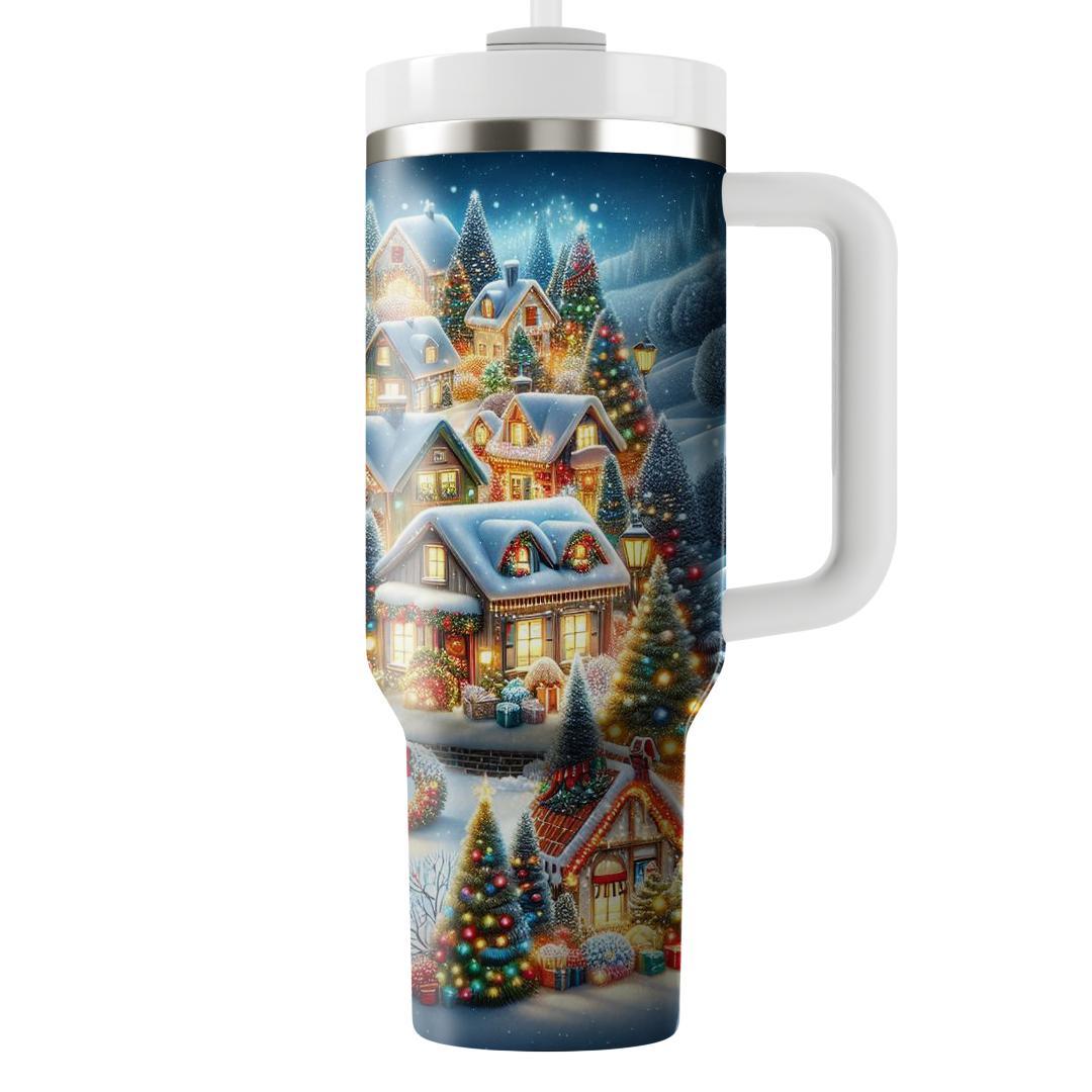 Winter Wonderland Lights  Tumbler Cups