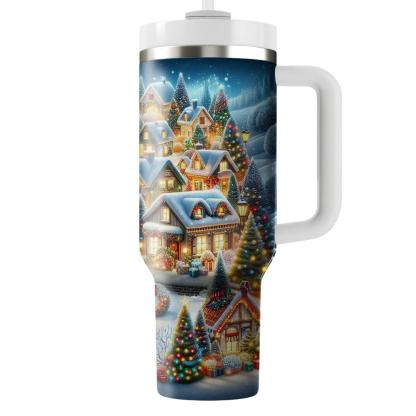 Winter Wonderland Lights  Tumbler Cups