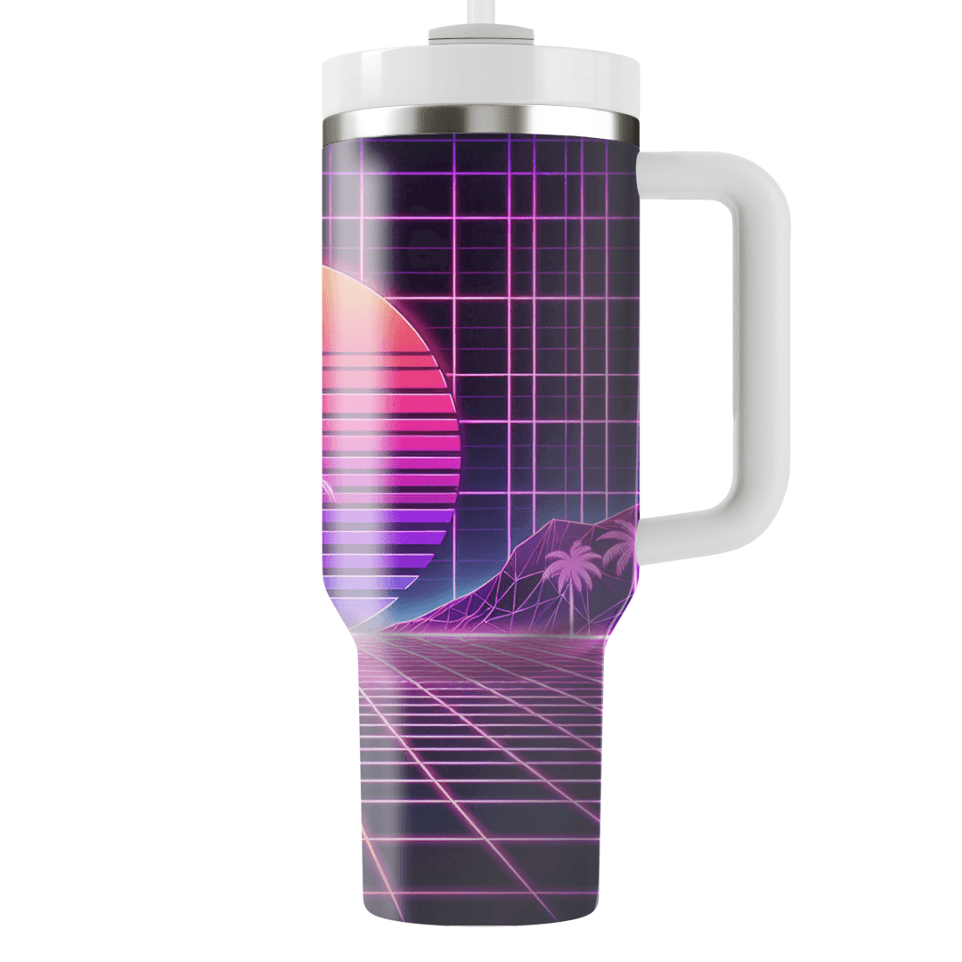 Retro Synthwave  Tumbler Cups