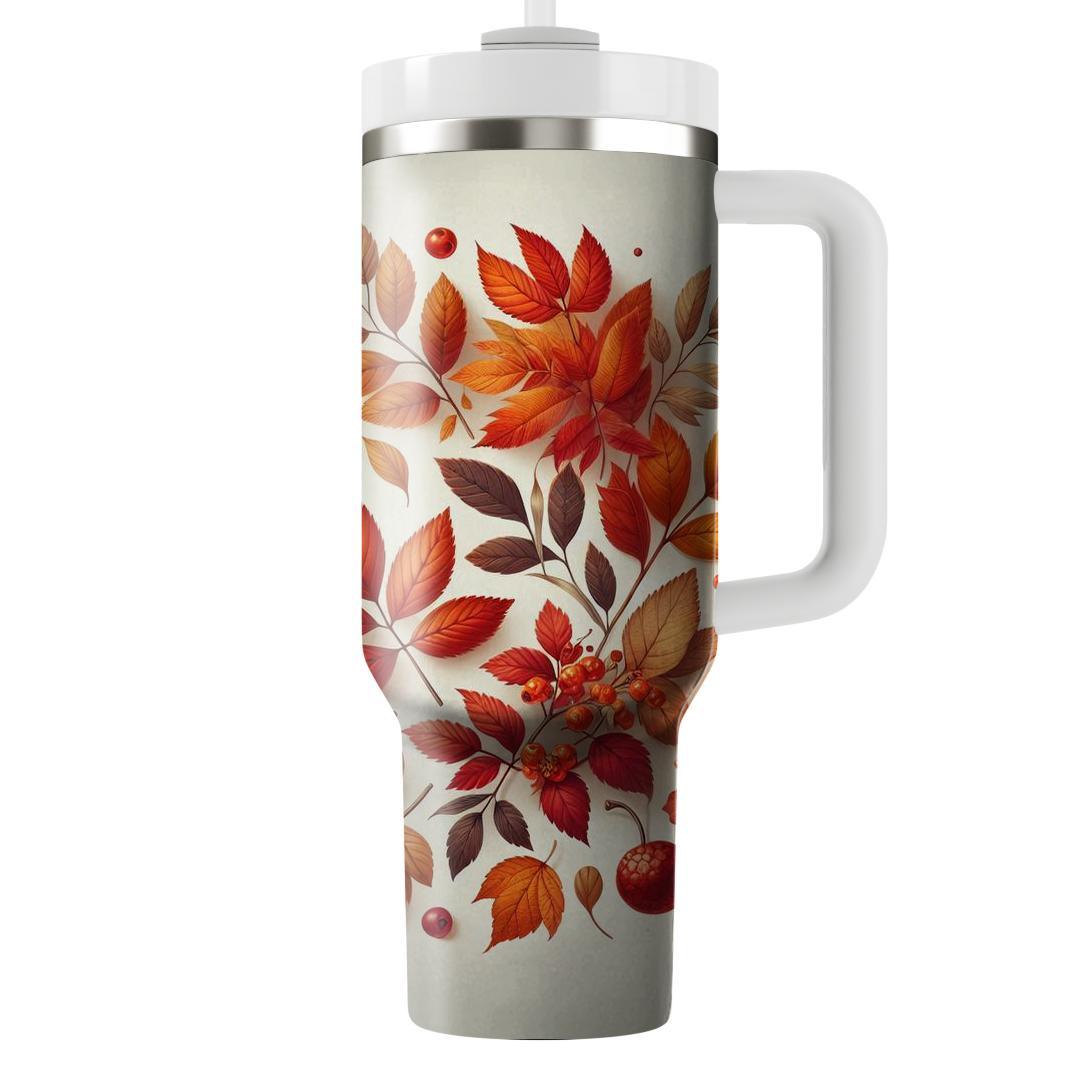 Autumn Berry Delight  Tumbler Cups