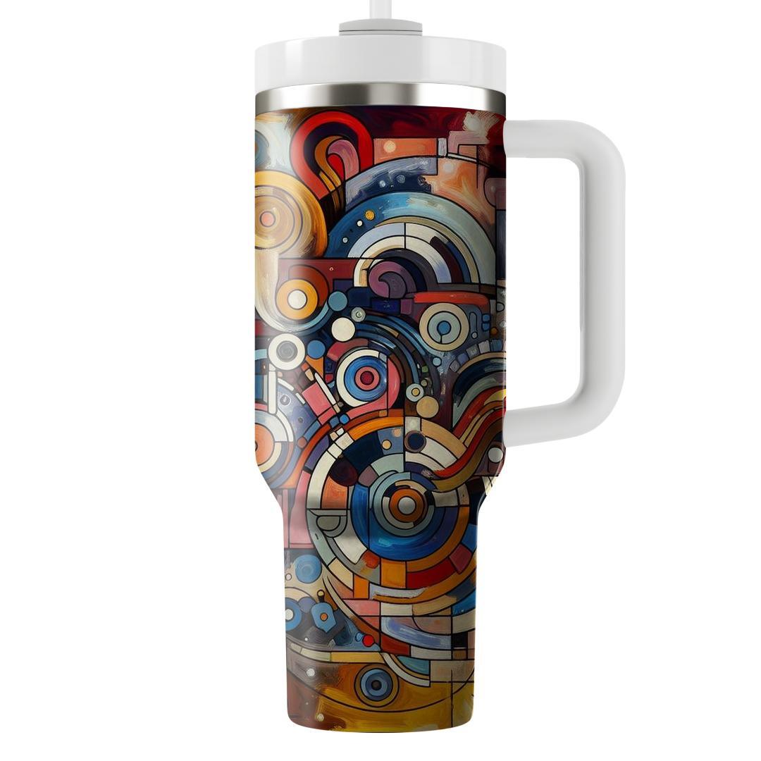 Abstract Art Movement  Travel Tumblers